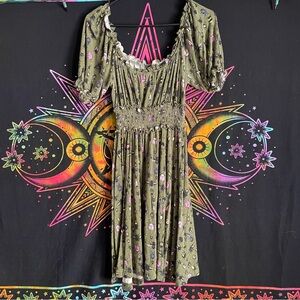 ModCloth beetle print dress